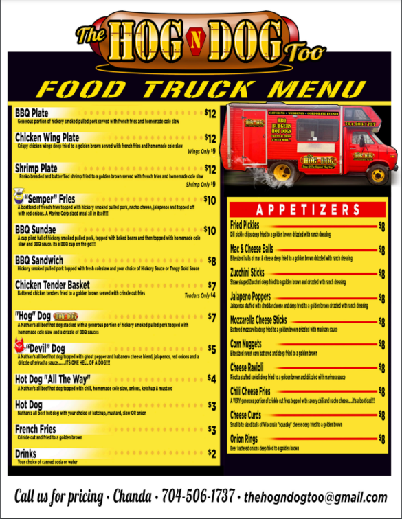 Food Menu